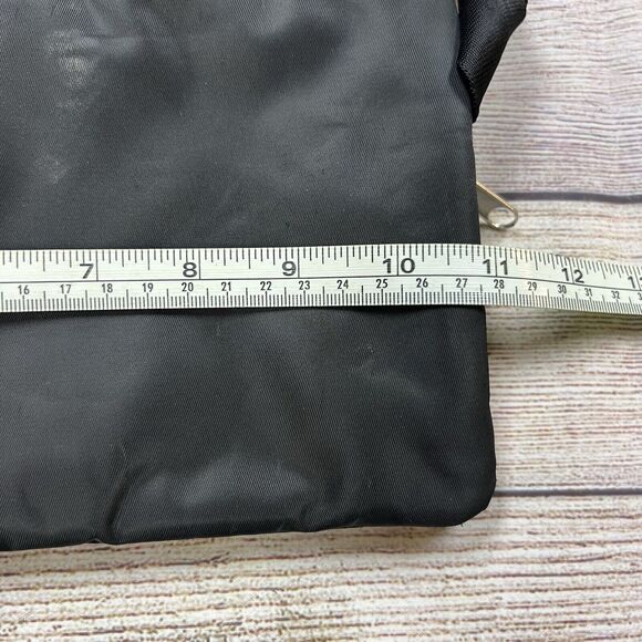 Disneyland 2012 Embroidered Mickey Fanny Pack Waist Bag Multi Pockets Black - Picture 11 of 12